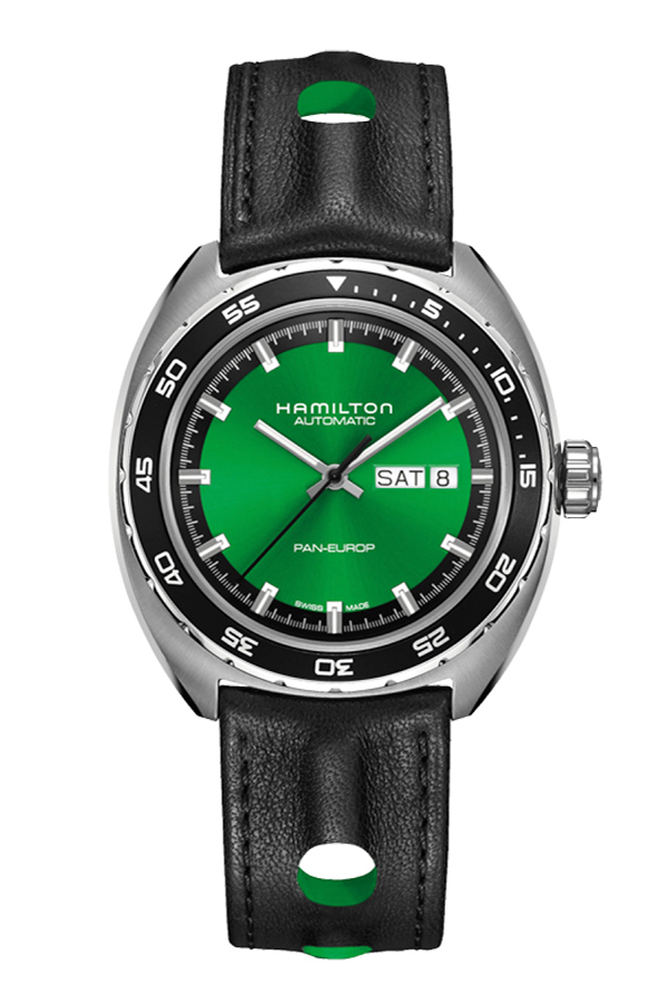 detail Hamilton American Classic Pan Europ Day Date Automatic H35415761