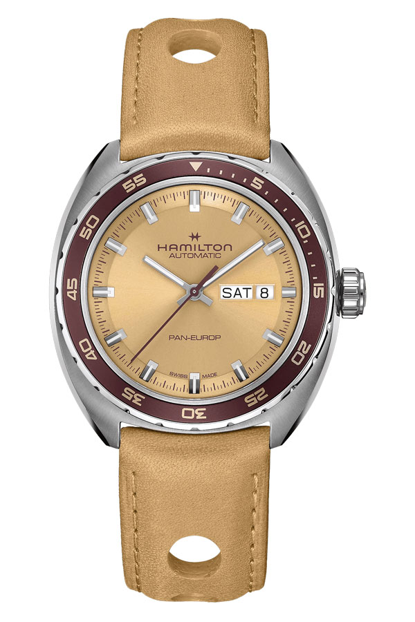 detail Hamilton American Classic Pan Europ Day Date Auto H35435820