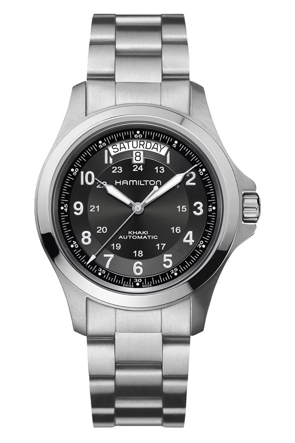 detail Hamilton Khaki Field King Auto H64455133