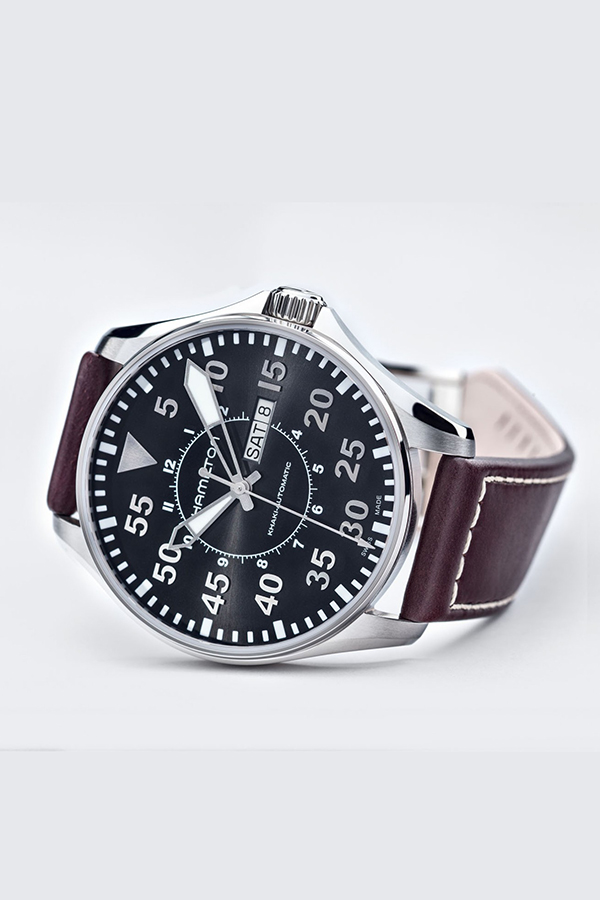 detail Hamilton Khaki Aviation Day Date Automatic H64715535