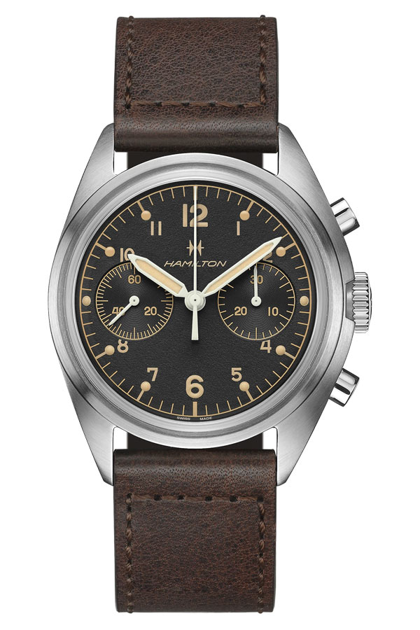 detail Hamilton Khaki Aviation Pioneer Mechanical Chrono H76409530
