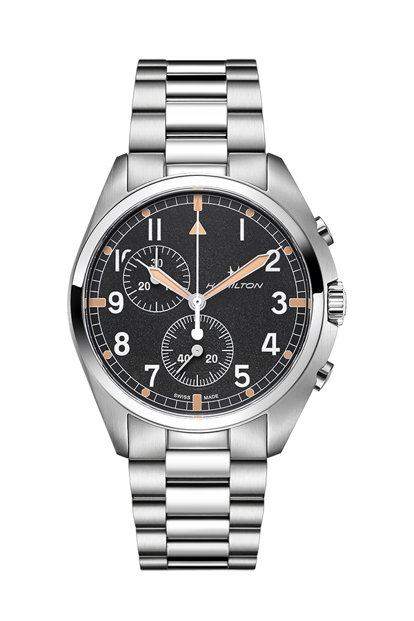 detail Hamilton Khaki Aviation Pilot Pioneer Chrono Quartz H76522131