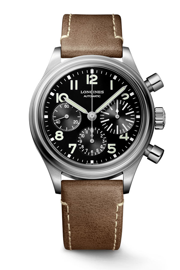detail Longines Heritage Aviation BigEye L2.816.4.53.2