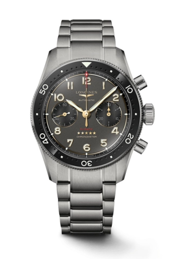detail Longines Spirit Flyback Automatic L3.821.1.53.6
