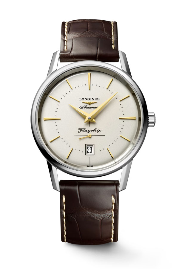 detail Longines Flagship Heritage L4.795.4.78.2