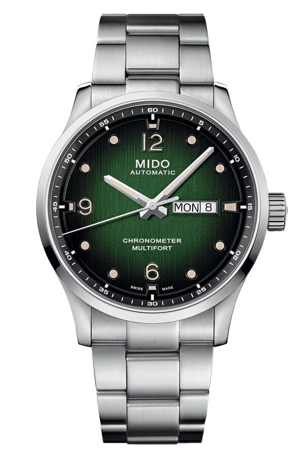 detail Mido Multifort M Chronometer M038.431.11.097.00