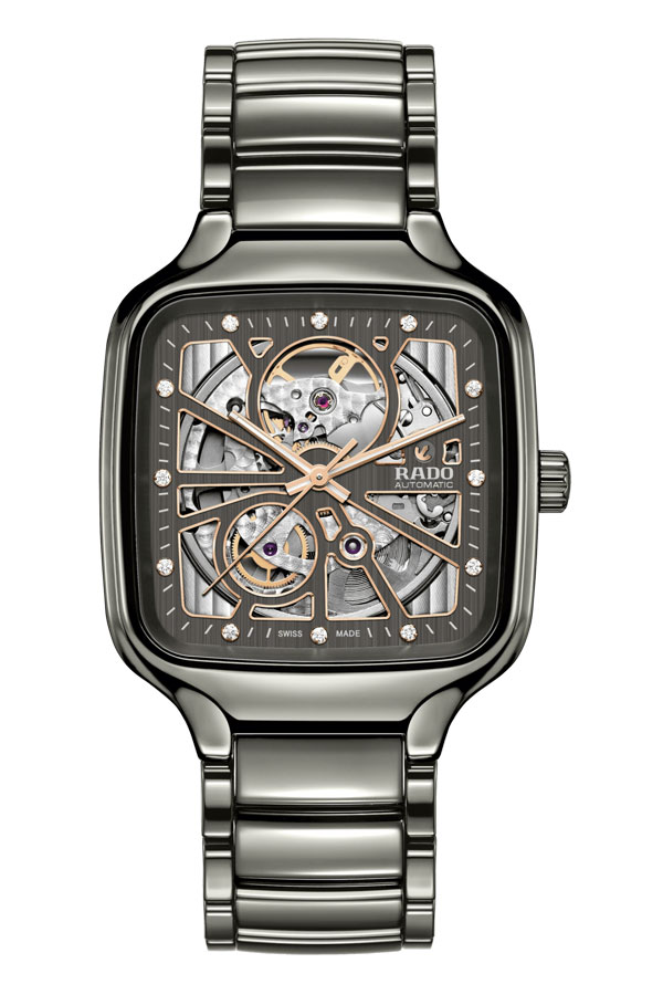 detail Rado True Square Automatic Open Heart R27083712