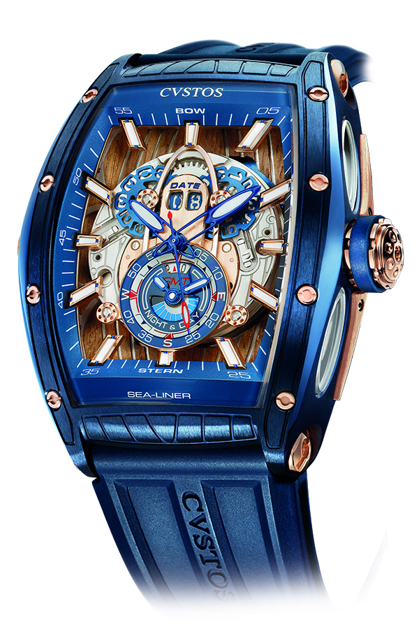 detail Cvstos Challange Sealiner GMT Blue