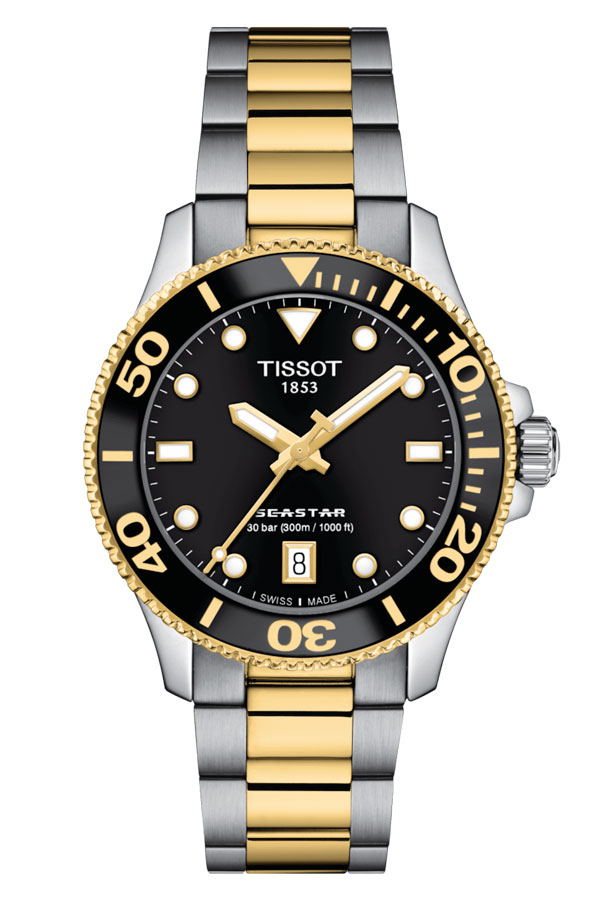 detail Tissot Seastar 1000 36mm T120.210.22.051.00