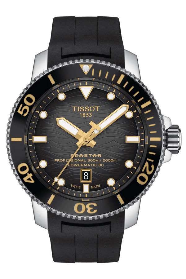 detail Tissot Seastar 2000 Professional Powermatic 80 T120.607.17.441.01