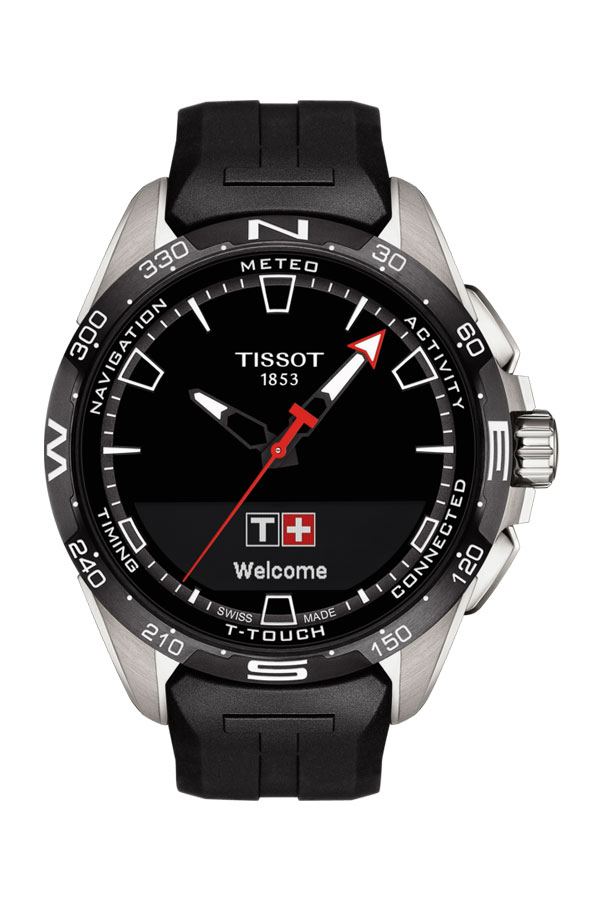 detail Tissot T-Touch Connect Solar T121.420.47.051.00