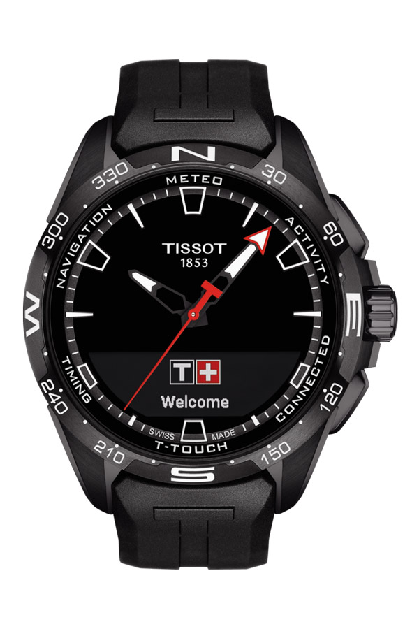 detail Tissot T-Touch Connect Solar T121.420.47.051.03
