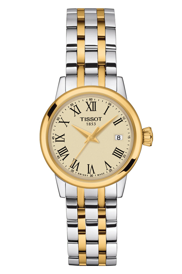 detail Tissot Classic Dream Lady T129.210.22.263.00