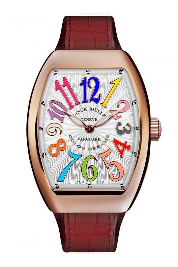detail Franck Muller Vanguard Color Dreams V 32 QZ COL DRM 5N RG