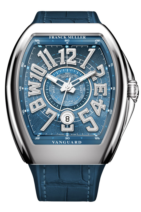 detail Franck Muller Vanguard Mariner V 45 YT SC DT AC MAR (AC)