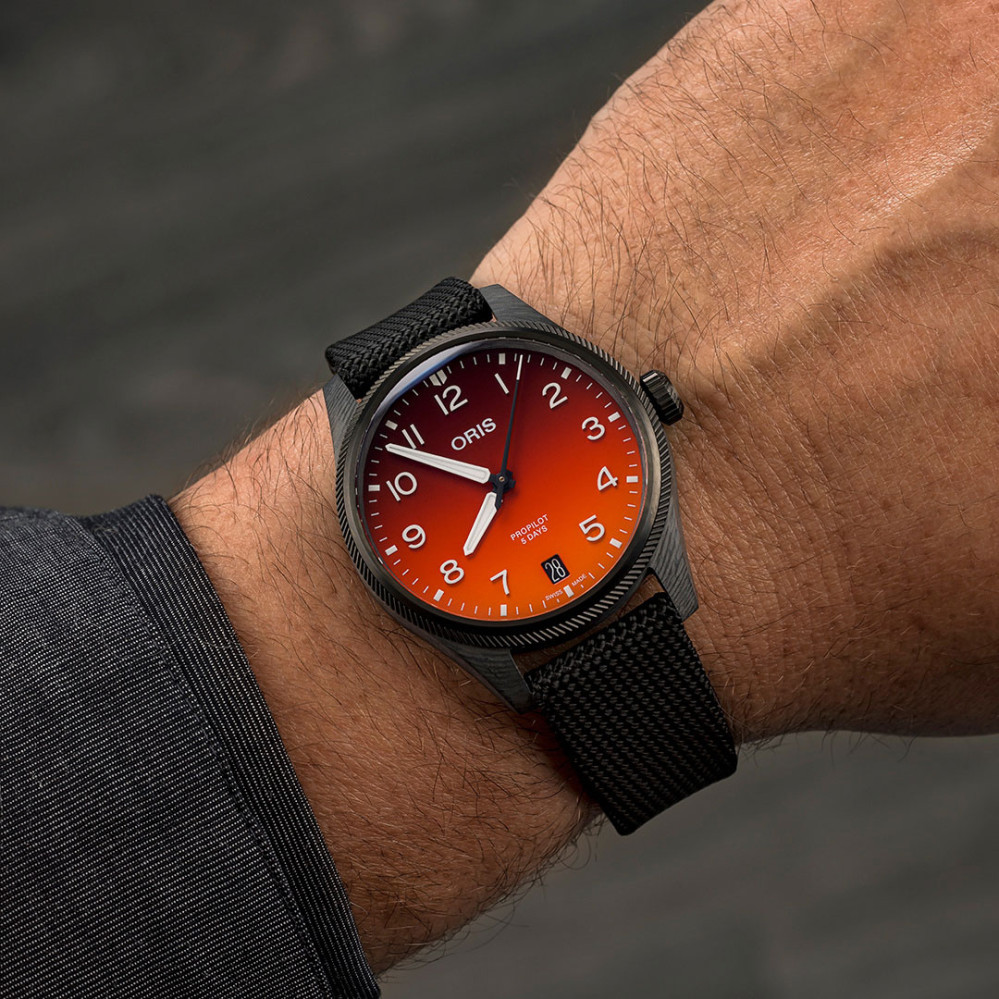 detail Oris Big Crown ProPilot Coulson Limited Edition 01 400 7784 8786-Set