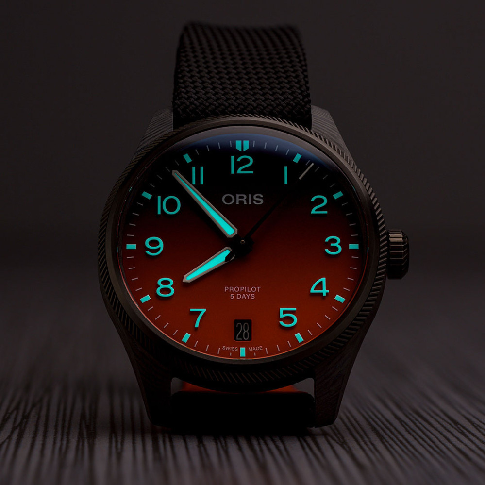 detail Oris Big Crown ProPilot Coulson Limited Edition 01 400 7784 8786-Set