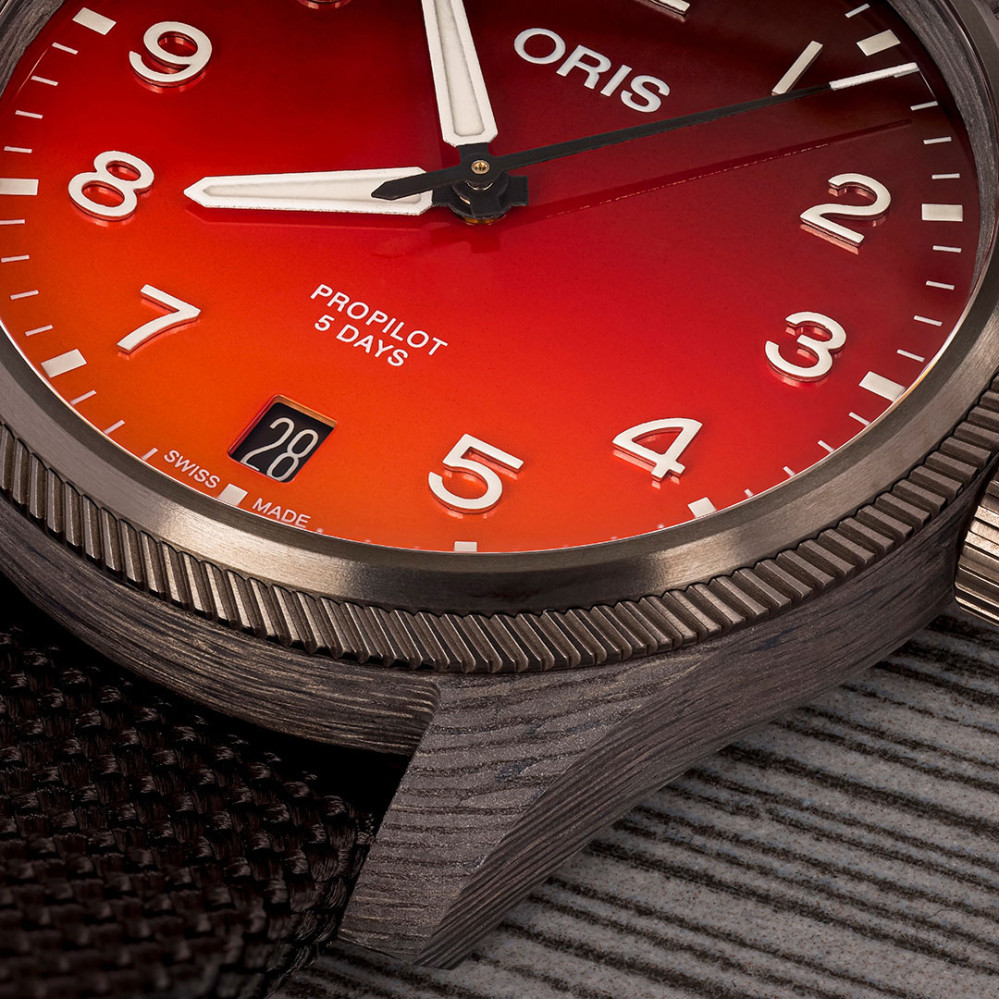 detail Oris Big Crown ProPilot Coulson Limited Edition 01 400 7784 8786-Set