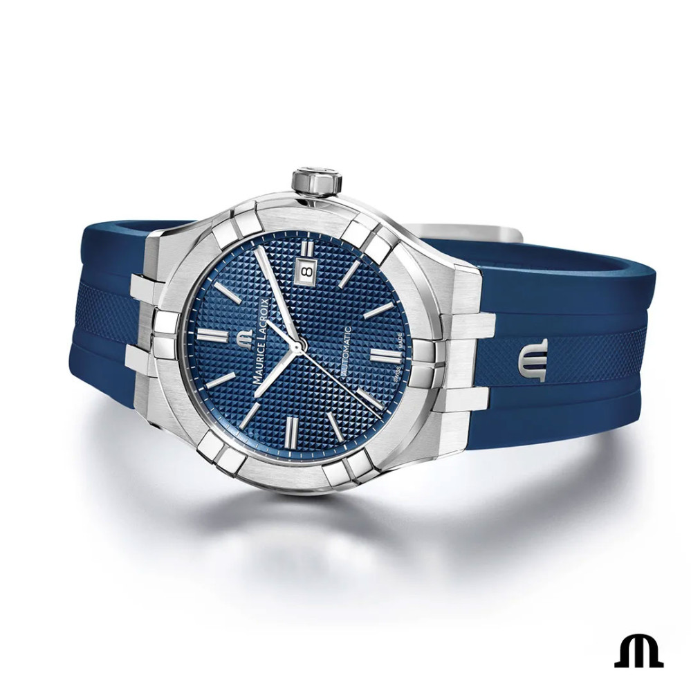 detail Maurice Lacroix Aikon Automatic 39mm AI6008-SS00F-430-C