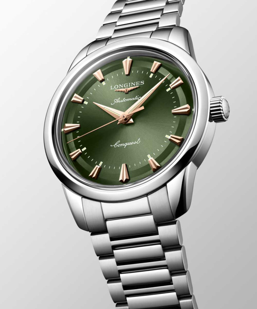 detail Longines Conquest Heritage L1.650.4.02.6