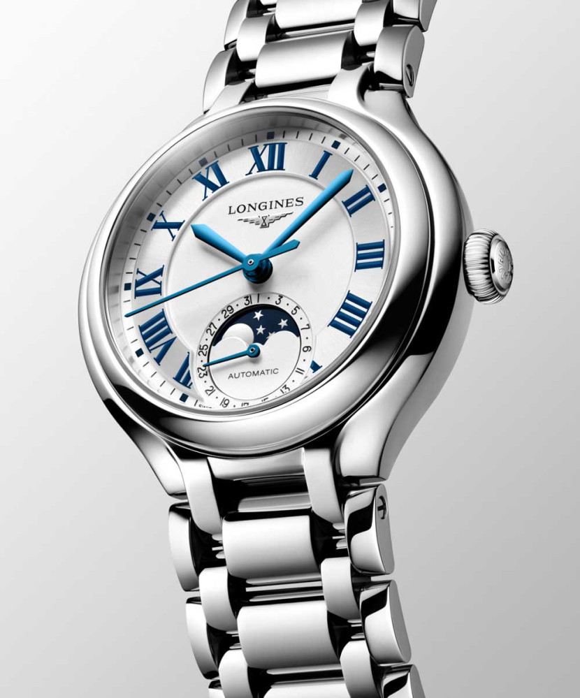 detail Longines PrimaLuna Moonphase L8.126.4.71.6