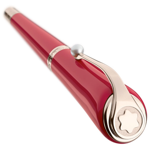 detail Montblanc Muses Marilyn Monroe Special Edition Red 116065