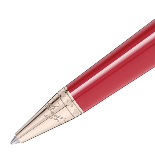 detail Montblanc Montblanc Muses Marilyn Monroe Special Edition Red 116068