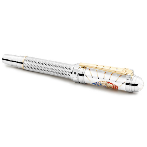 detail Montblanc Rollerball Pen Great Characters Elvis Presley Limited Edition 1935