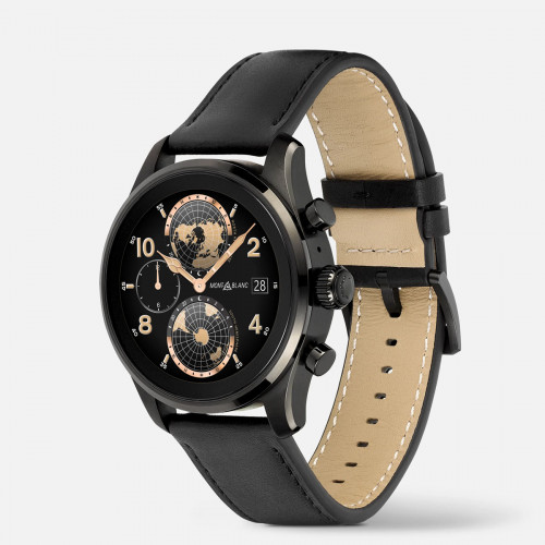 detail Montblanc Summit 3 Smartwatch - Black Titanium 129267