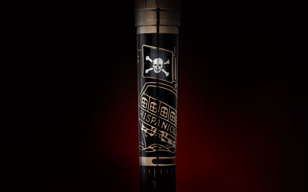 detail Montblanc Writers Edition Homage to Robert Louis Stevenson Limited Edition 1883
