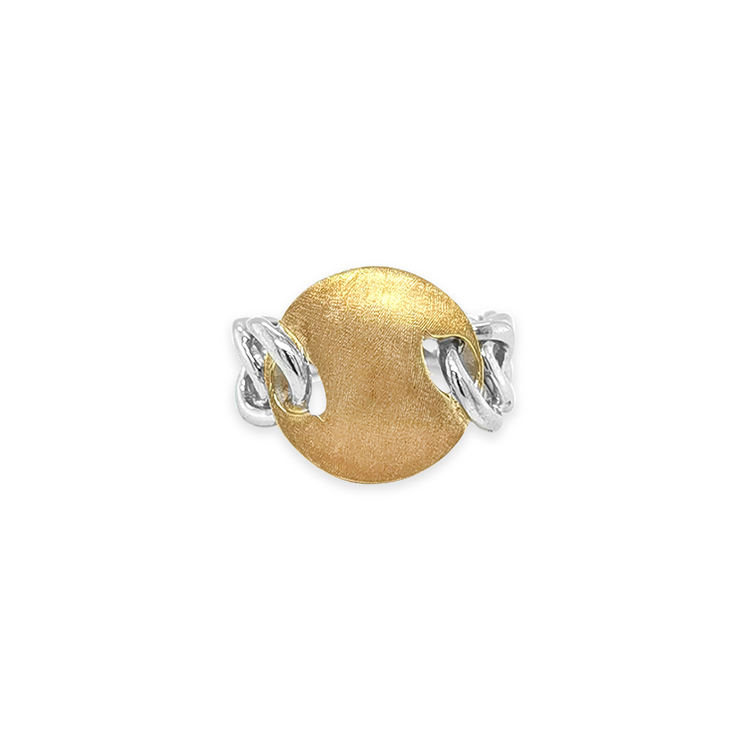detail Zlatý Prsten z Kombinovaného Zlata