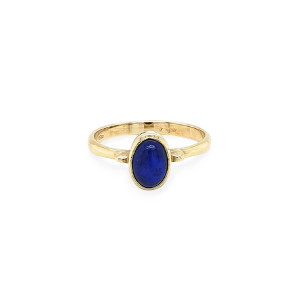 Zlatý Prsten s Lapis Lazuli