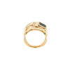 náhled Zlatý Exkluzivní Prsten s Onyxem