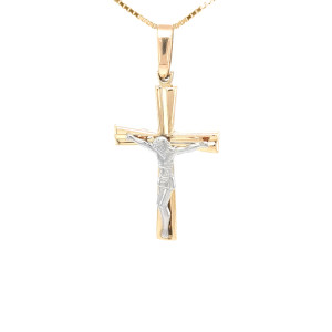 Zlatý Kříž s Ježíšem Kristem