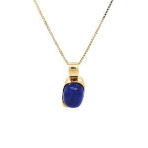 Zlatý Přívěsek Lapis Lazuli