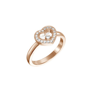 Zlatý prsten Chopard Happy Diamonds Icons 82A054-5211