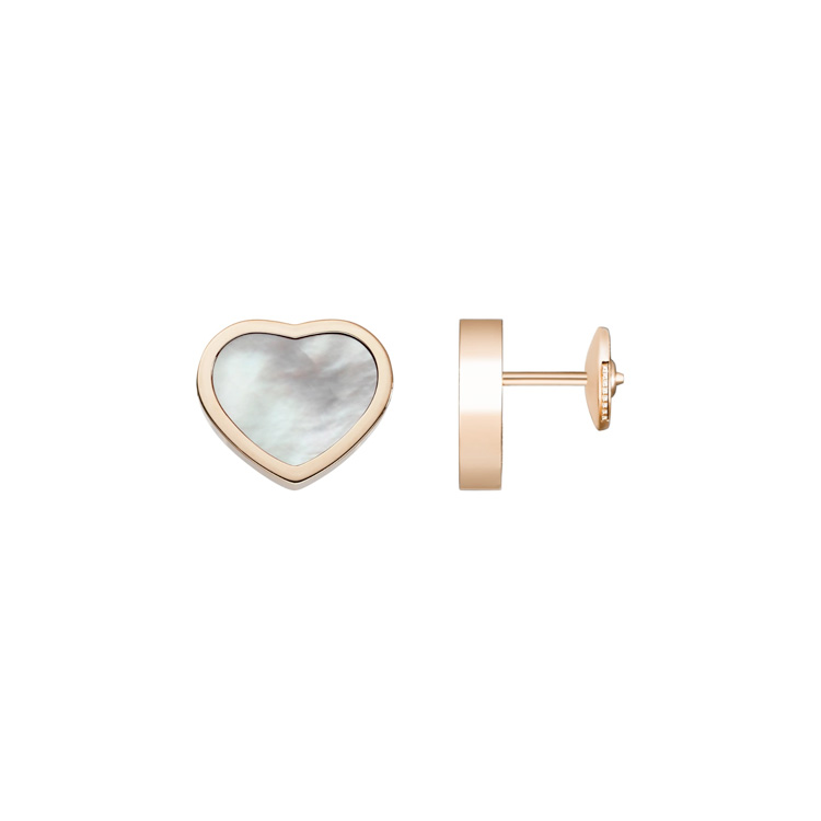 detail Zlaté Náušnice Chopard Happy Hearts 839482-5301