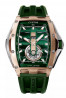 CVSTOS Challenge Twin-Time 5N Red Gold Green Dial A01108.4127001