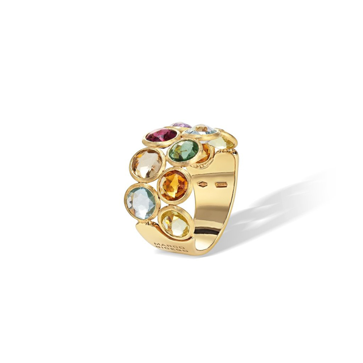 detail Zlatý Prsten s Polodrahokamy Marco Bicego Jaipur