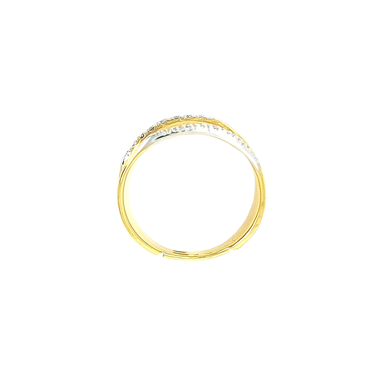 detail Zlatý Prsten s Diamanty Marco Bicego Lunaria