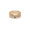 náhled Zlatý prsten Baraka s černým diamantem AN3130001