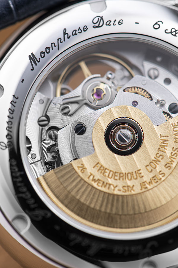 detail Frederique Constant Classics Heart Beat Moonphase Date FC-335MCNW4P26