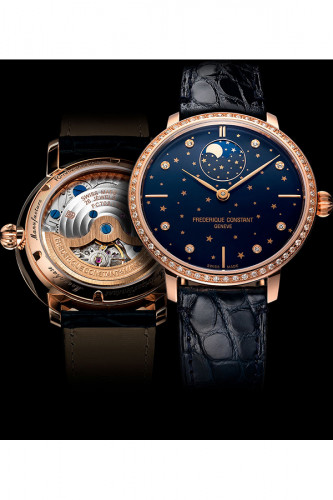 detail Frederique Constant Moonphase Stars Manufacture FC-701NSD3SD4