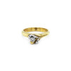 náhled Zlatý Zásnubní Prsten s Diamantem