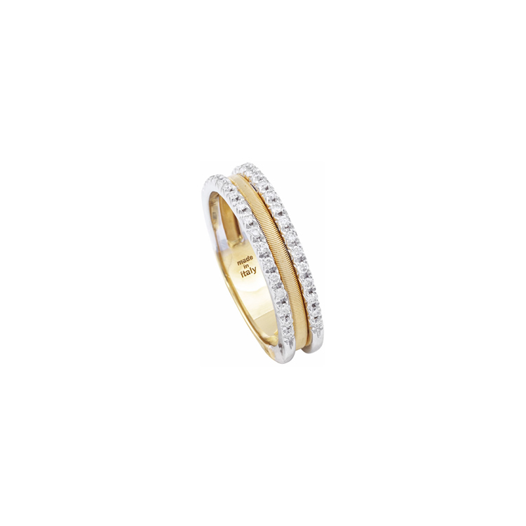 detail Zlatý Prsten s Diamanty Marco Bicego Goa