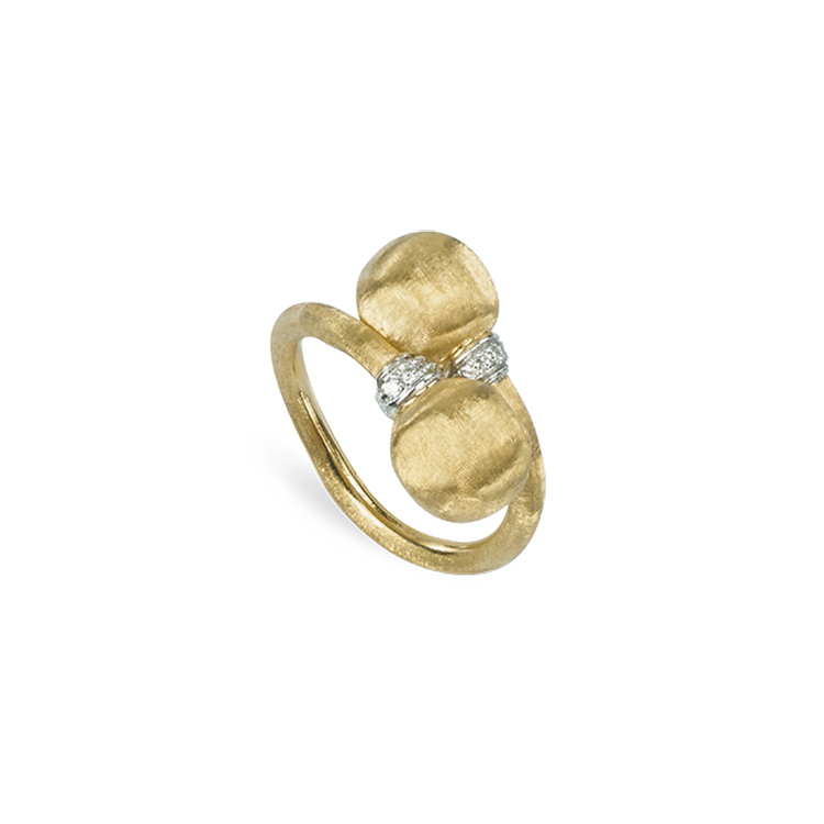 detail Zlatý Prsten s Diamanty Marco Bicego Africa