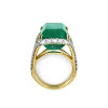 náhled Zlatý Prsten se Smaragdem a Diamanty