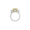 náhled Zlatý Prsten se Žlutým Safírem a Diamanty