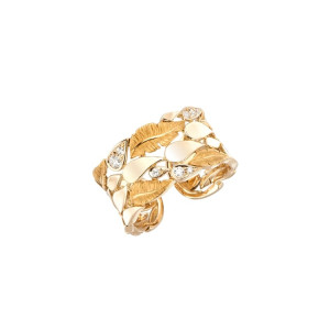 Zlatý Prsten s Diamanty Magerit Hechizo Romance
