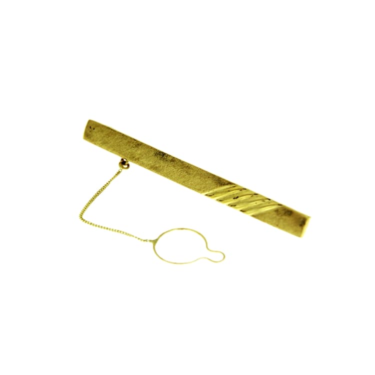 detail Zlatá kravatová spona 7,050 gr